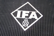 IFA Logo Emblem f. Pionier , H6 , S4000 VEB Logo Raute Schild 190mm Aluminium