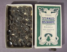 55 Steinnussknöpfe in OVP, Bio PRIMA Steinnuß Knöpfe umweltfreundlich nachhaltig