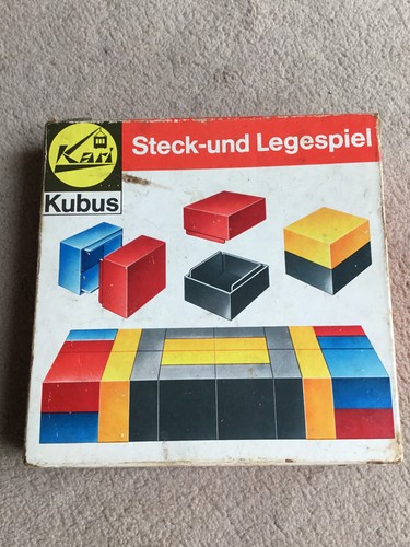 Kubus steck und legespiel - kubus,