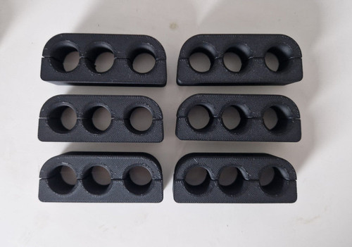 6xhalter kraftstoffleitung - 6xhalter,