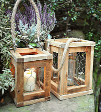 ❀ Laterne Holz Holzlaterne +