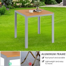 Alu Gartentisch Terrassentisch