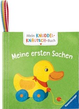 Mein Knuddel-Knautsch-Buch: Meine ersten Sachen; weiches Stoffbuch, waschbares B