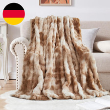 Kuscheldecke Kaninchen Plüsch