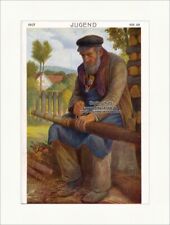 Titelseite der Nummer 48 von 1907 Johannes Lippmann Besenbinder Jugend 3619