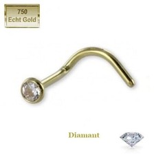 Nasenstecker Spirale Diamant