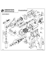 Eibenstock Ersatzteile für EHD 2000 S Diamant-Trocken-Kernbohrmaschine