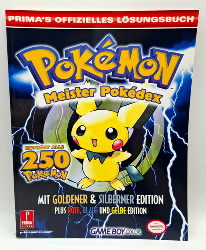 Pokemon prima meister pokédex - meister,