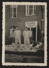 9951a❚ orig. Foto, Soldaten vor Lazarett in Burgsteinfurt