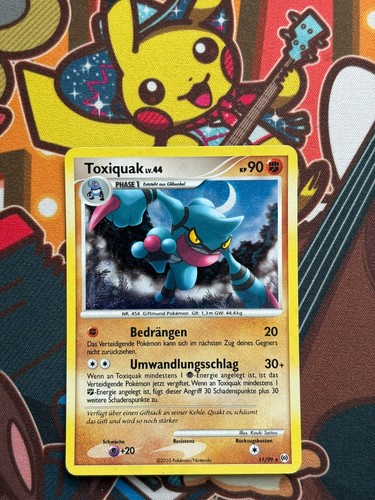 Toxiquak holo arceus - 11/99,