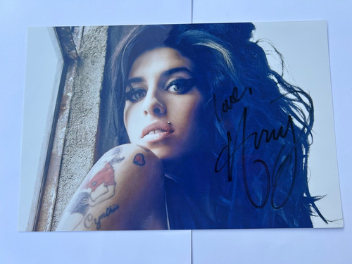 Autogramm amy winehouse x - autogramm,