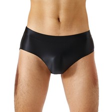 DE Herren Öl Slips Unterhosen Jockstrap Jock Slips Low Rise Höschen Unterwäsche