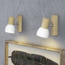 Holz Wand Decken Leuchte Lampe