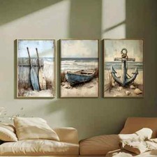 Maritime Bilder 3 er = Set auf