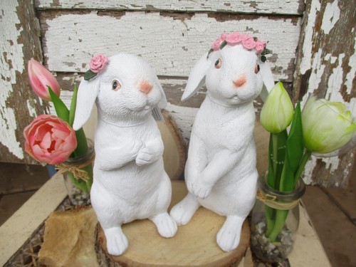 Osterhase hase weiß figur - osterhase,