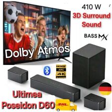 ULTIMEA D60 Soundbar Dolby Atmos 5.1 3D Surround BassMX Bass eARC HDM Subwoofer 