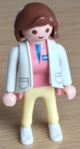 Playmobil ärztin haare braun - playmobil,