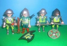 Playmobil - grüne Drachenritter Ritter  Figuren Sammlung