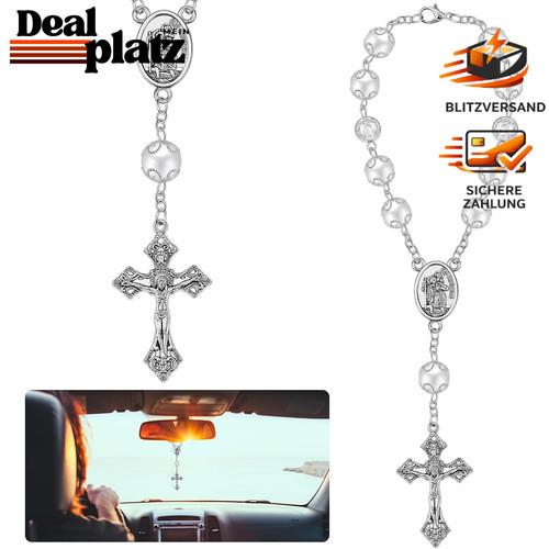 Auto rosenkranz rückspiegel - auto,