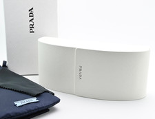 Prada Brillenetui Weiß