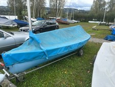 Finn dinghy segeljolle einhand - dinghy,