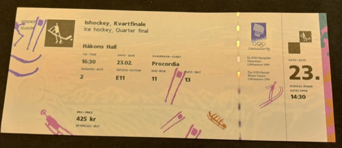 Orig ticket olympische - orig.,