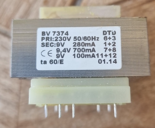 Printtrafo - printtrafo, 9v