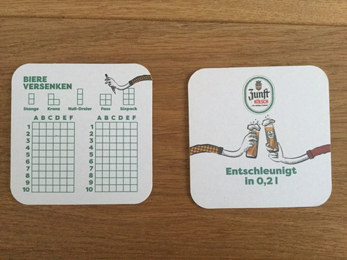 Bierdeckel deutschland zunft - bierdeckel,