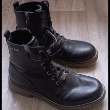 Tom Tailor Damen Boots schwarz