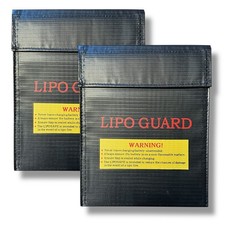 2x Lipo Akku Tasche Ladetasche