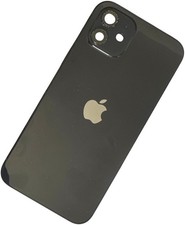 Original Apple iPhone 12 Backcover Deckel Gehäuse Rückseite Akkudeckel Schwarz