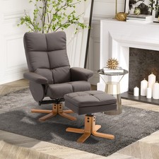 Homcom relaxsessel mit - homcom, hocker