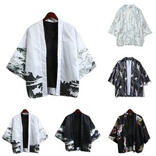 Loose Fit Herren Kimono