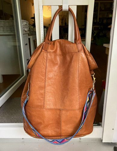 Xxl leder tasche weekender - leder,