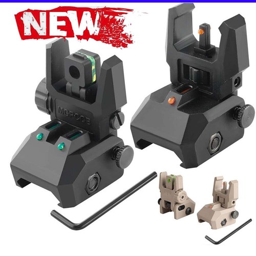 Picatinny iron sights - sights, flip-up