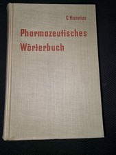 Hunnius pharmazeutisches Wörterbuch Buch De Gruyter Mouton