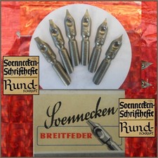 6 vintage Soennecken