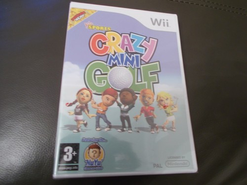 Crazy mini golf - wii,