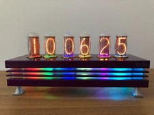 Purple Ferarri Nixie Clock