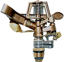 Impulsregner Kreisregner Regner Rasensprenger Sprühregner Impuls Kreis Rasen 1/2