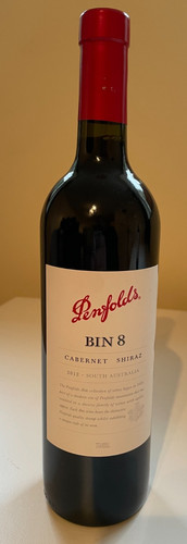 Penfolds bin8 cabernet shiraz - cabernet,
