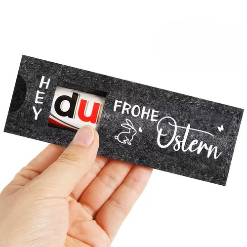 Filz duplo verpackung - duplo, schwarz