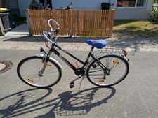 Damenfahrrad 21 Gang Grip-Shift Shimano mit V-Brake und Federgabel. City-Bike.