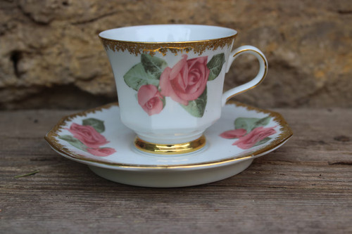Kleine kaffeetasse rosendekor - kleine,