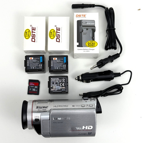 Tested panasonic hdc sd707 - tested,