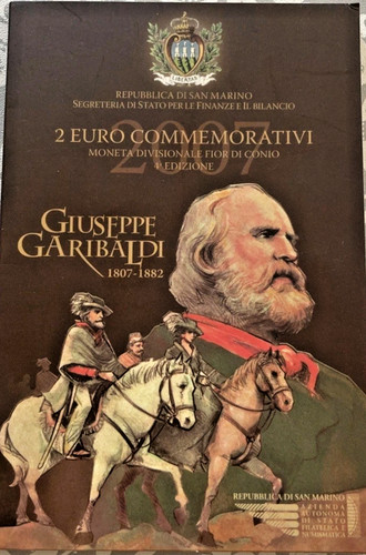 Euro gedenkmünze san - euro, marino