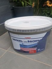 Wilckens 5 l Sockel- und Dachfarbe | Schiefer | Sockelfarbe Dachziegel außen