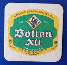 Bierdeckel Brauerei Bolten Alt Korschenbroich Altbier Niederrhein