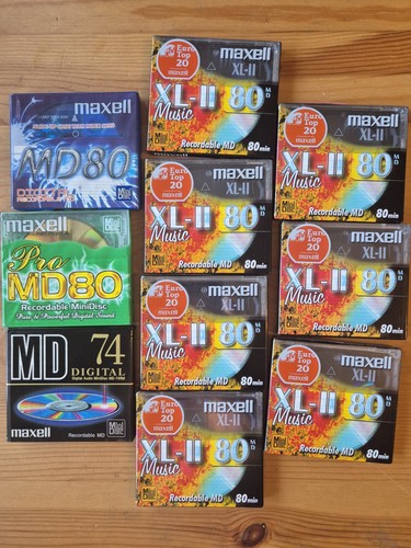 Minidisc maxell 80 - md,