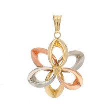 Gelbgold Blume Silhouette